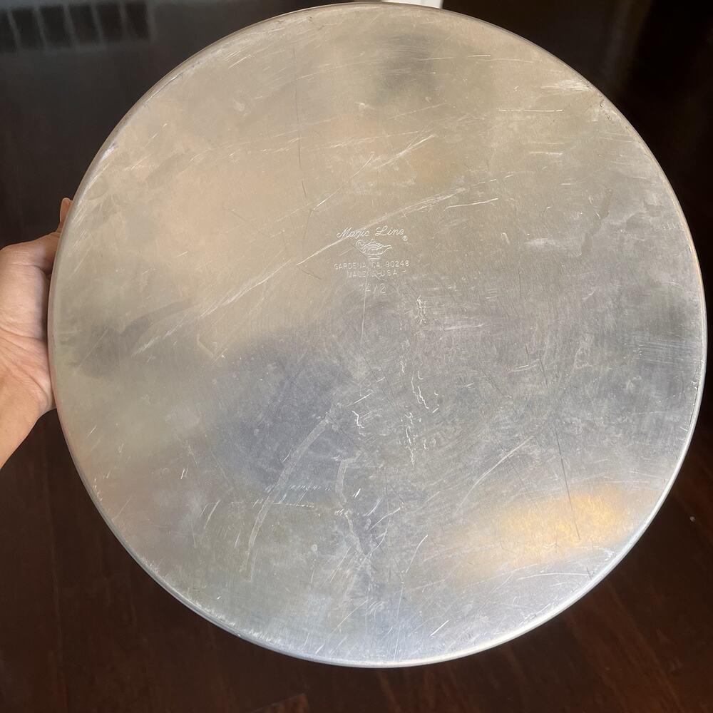 Magic Line Cake Pan Round 14 X 2 Professional Heavy Gauge Aluminum